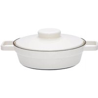 Riess Aromapot Emaille Pfanne mit Deckel 24 cm Pure White Riess Aromapot Emaille Pfanne mit Deckel 24 cm Pure White von RIESS-KELOMAT