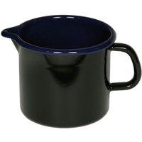 Riess Classic Schnabeltopf Ø14cm 1,7 Liter Schwarz-Blau Emaille Induktion von RIESS-KELOMAT