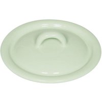 Riess Deckel Ø11cm Pastell nilgrün Emaille von RIESS-KELOMAT
