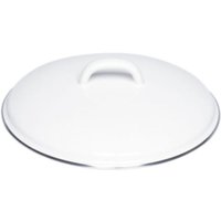 Riess Deckel mit Chromrand Ø14cm Weiss Emaille Riess Deckel mit Chromrand Ø14cm Weiss Emaille von RIESS-KELOMAT
