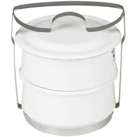 Riess Essensträger 2 teilig Ø14cm Emaille weiss von RIESS-KELOMAT