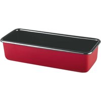 Riess Königskuchenform 30x10cm rot Emaille von RIESS-KELOMAT