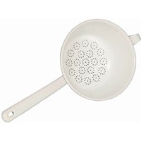 Riess Passiersieb Nudelsieb Ø16cm Emaille classic weiss von RIESS-KELOMAT