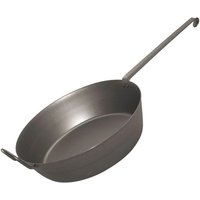 Riess Poêle à frire en fer Tirol avec long manche en fer Ø40cm forgée à froid et pouvant être chauffée à haute température von RIESS-KELOMAT