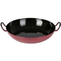 Riess Schlemmerpfanne Ø30cm rot Emaille Riess Schlemmerpfanne Ø30cm rot Emaille von RIESS-KELOMAT