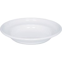 Riess Teller flach Ø21cm Emaille Classic Weiss von RIESS-KELOMAT