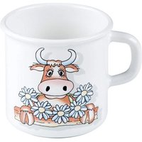 Riess Topf mit Bördel Emaille 8cm,3/8 Liter Riess Topf mit Bördel Emaille 8cm,3/8 Liter von RIESS-KELOMAT