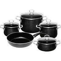 Riess Topfset 5-teilig Black Magic Emaille Riess Topfset 5-teilig Black Magic Emaille von RIESS-KELOMAT
