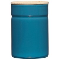 Riess Vorratsdose mit Eschenholzdeckel Ø8cm 0,49L Blue Emaille Riess Vorratsdose mit Eschenholzdeckel Ø8cm 0,49L Blue Emaille von RIESS-KELOMAT