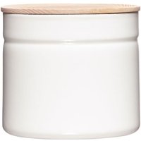 Riess-kelomat - Riess Vorratsdose mit Eschenholzdeckel Ø13cm 1,26L White Emaille Riess-kelomat - Riess Vorratsdose mit Eschenholzdeckel Ø13cm 1,26L White Emaille von RIESS-KELOMAT
