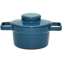 Riess-kelomat - RIess Aromapot Emaille Topf mit Deckel 16 cm 0,75 Liter Silent Blue Riess-kelomat - RIess Aromapot Emaille Topf mit Deckel 16 cm 0,75 Liter Silent Blue von RIESS-KELOMAT
