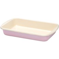Riess-kelomat - Riess Auflaufform 32x19cm Pastell-Rosa Emaille von RIESS-KELOMAT