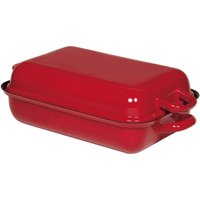 Riess-kelomat - Riess Bratpfanne mit Deckel 32x22cm Rot Emaille Riess-kelomat - Riess Bratpfanne mit Deckel 32x22cm Rot Emaille von RIESS-KELOMAT
