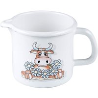 Riess-kelomat - Riess Schnabeltopf Ø10cm 0,75 Liter Emaille Country Almliesel von RIESS-KELOMAT