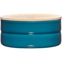 Riess-kelomat - Riess Vorratsdose mit Eschenholzdeckel Ø13cm 0,5L Blue Emaille Riess-kelomat - Riess Vorratsdose mit Eschenholzdeckel Ø13cm 0,5L Blue Emaille von RIESS-KELOMAT