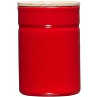 Riess-kelomat - Riess Vorratsdose mit Eschenholzdeckel Ø8cm 0,49L Tomato Emaille Riess-kelomat - Riess Vorratsdose mit Eschenholzdeckel Ø8cm 0,49L Tomato Emaille von RIESS-KELOMAT