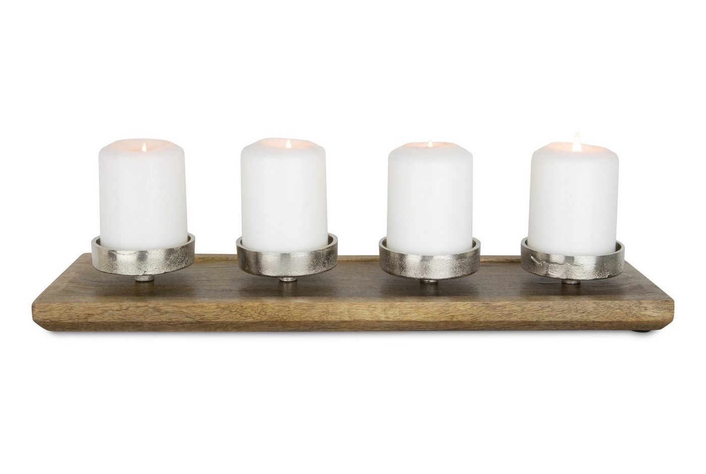 RIFFELMACHER & WEINBERGER Adventsleuchter Adventskerzenhalter 4-fach, Aluminium & Holz, Br RIFFELMACHER & WEINBERGER Adventsleuchter Adventskerzenhalter 4-fach, Aluminium & Holz, Br von RIFFELMACHER & WEINBERGER