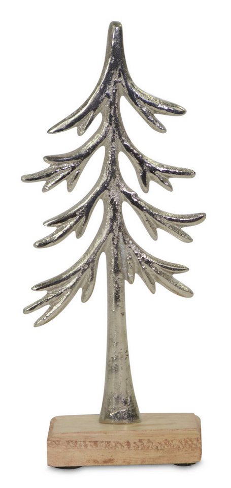 RIFFELMACHER & WEINBERGER Christbaumschmuck Baum zum Stellen, 23x5 cm, Aluminium silber, Wi RIFFELMACHER & WEINBERGER Christbaumschmuck Baum zum Stellen, 23x5 cm, Aluminium silber, Wi von RIFFELMACHER & WEINBERGER