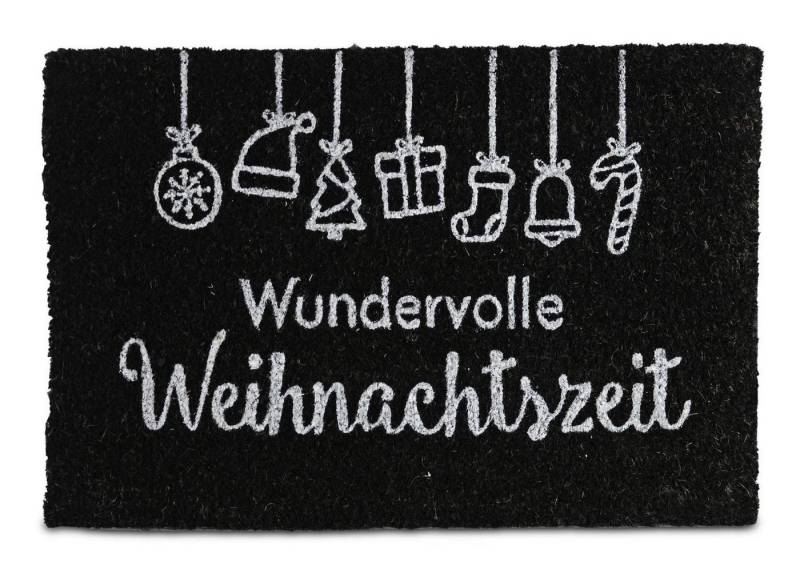 RIFFELMACHER & WEINBERGER Christbaumschmuck Riffelmacher Fußmatte mit Motiv Wundervolle Weihn von RIFFELMACHER & WEINBERGER