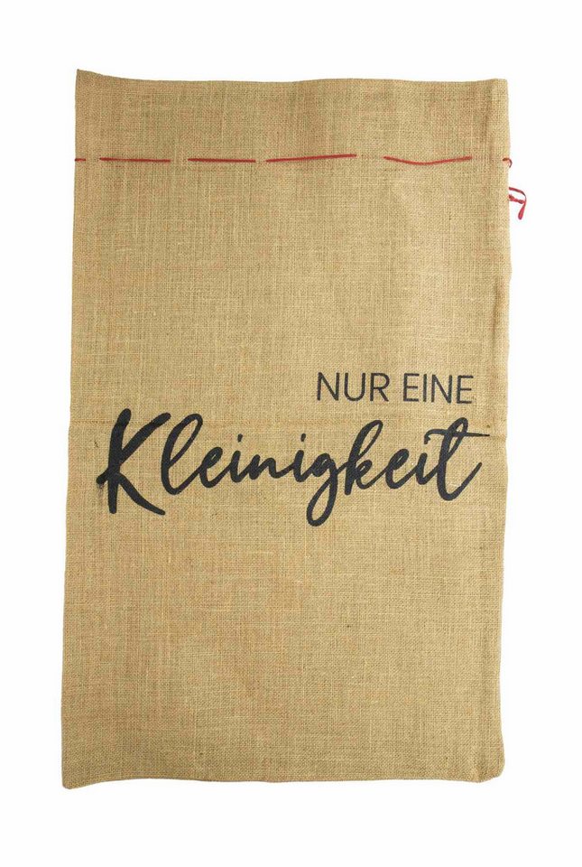 RIFFELMACHER & WEINBERGER Christbaumschmuck Jutesack Nur eine Kleinigkeit, 50x80 cm, natur von RIFFELMACHER & WEINBERGER