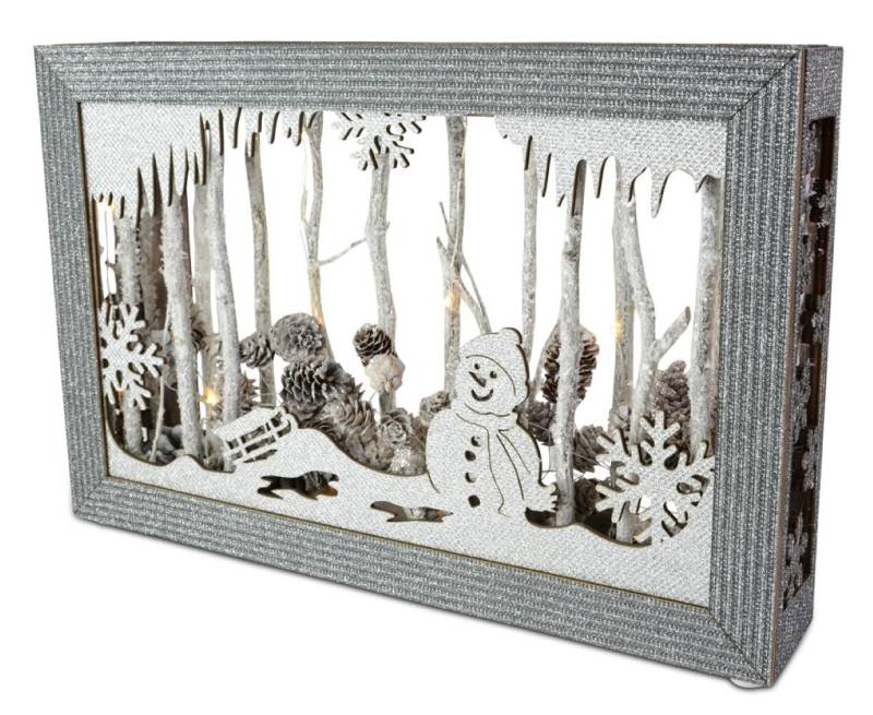 RIFFELMACHER & WEINBERGER Christbaumschmuck LED Weihnachtsbild 'Schneemann' - 37x25 cm RIFFELMACHER & WEINBERGER Christbaumschmuck LED Weihnachtsbild 'Schneemann' - 37x25 cm von RIFFELMACHER & WEINBERGER