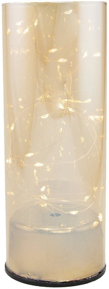 RIFFELMACHER & WEINBERGER Dekolicht, LED fest integriert, Neutralweiß, Weihnachtsdeko, aus Glas, mit 20 LEDs, Höhe ca. 20 cm von RIFFELMACHER & WEINBERGER