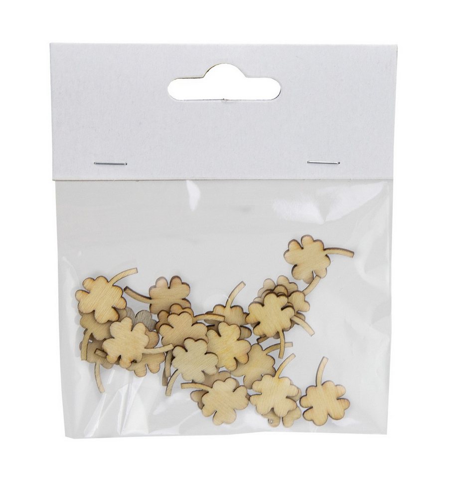 RIFFELMACHER & WEINBERGER Dekoobjekt Streudeko Kleeblatt, 24 Stück, 2x2 cm, Holz nat RIFFELMACHER & WEINBERGER Dekoobjekt Streudeko Kleeblatt, 24 Stück, 2x2 cm, Holz nat von RIFFELMACHER & WEINBERGER