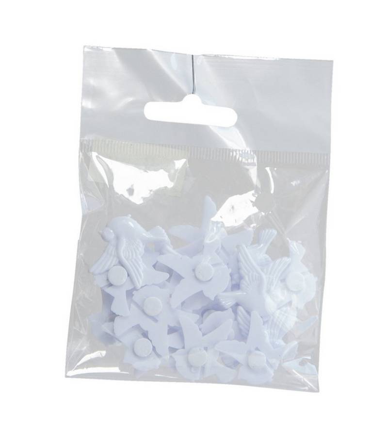 RIFFELMACHER & WEINBERGER Dekoobjekt Turteltauben Dekostreu, 24 Stück, 2 cm, Streute von RIFFELMACHER & WEINBERGER