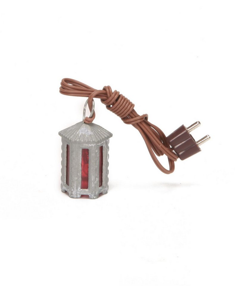 RIFFELMACHER & WEINBERGER Krippe Riffelmacher Laterne sechseckig Glas rot von RIFFELMACHER & WEINBERGER