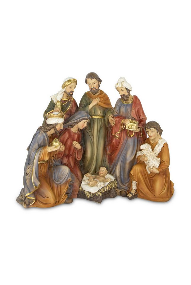 RIFFELMACHER & WEINBERGER Krippen-Zubehör Riffelmacher Krippenfiguren Block Heilige Familie von RIFFELMACHER & WEINBERGER
