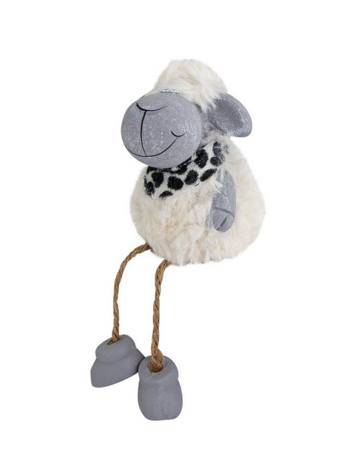 RIFFELMACHER & WEINBERGER Osterfigur Riffelmacher Schaf Ferdi mit Seil Schlenkerbeinen von RIFFELMACHER & WEINBERGER