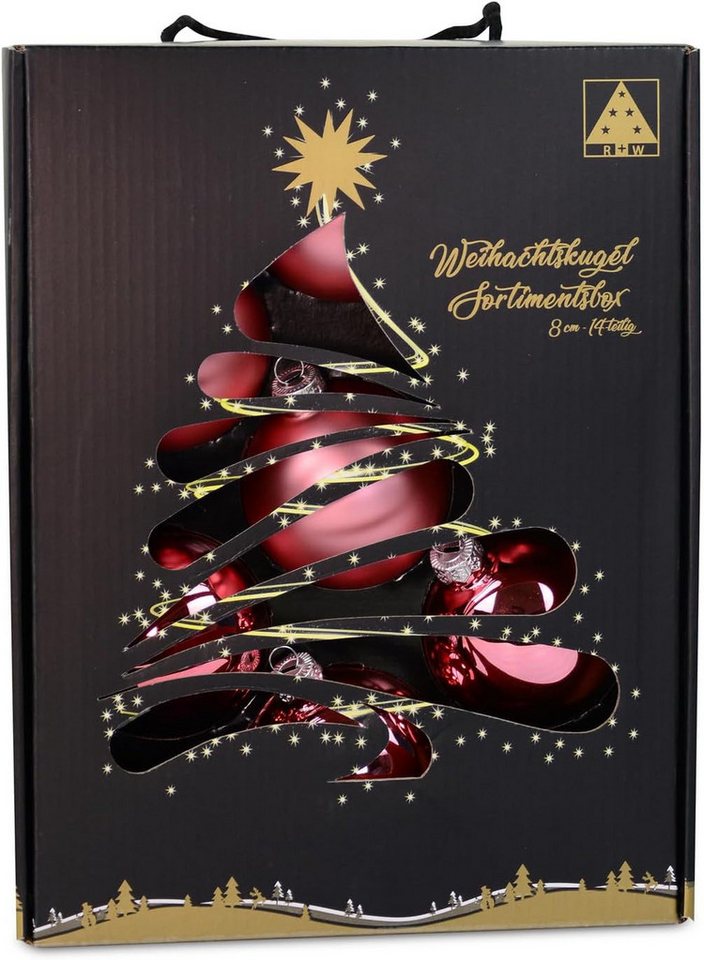 RIFFELMACHER & WEINBERGER Weihnachtsbaumkugel Weihnachts-/Christbaumkugeln Glas von RIFFELMACHER & WEINBERGER