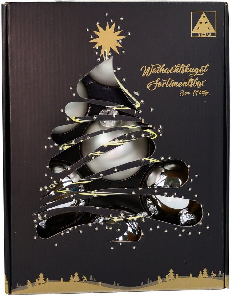 RIFFELMACHER & WEINBERGER Weihnachtsbaumkugel Weihnachts-/Christbaumkugeln Glas von RIFFELMACHER & WEINBERGER