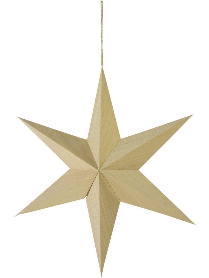 RIFFELMACHER & WEINBERGER Weihnachtsfigur Riffelmacher Faltstern aus Holz und Kraftpapier RIFFELMACHER & WEINBERGER Weihnachtsfigur Riffelmacher Faltstern aus Holz und Kraftpapier von RIFFELMACHER & WEINBERGER