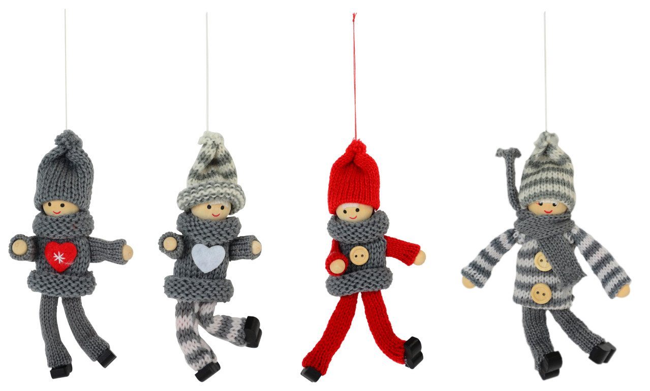 RIFFELMACHER & WEINBERGER Weihnachtsfigur Riffelmacher Figuren zum Hängen 4 Stück im Beutel RIFFELMACHER & WEINBERGER Weihnachtsfigur Riffelmacher Figuren zum Hängen 4 Stück im Beutel von RIFFELMACHER & WEINBERGER