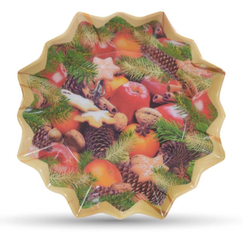RIFFELMACHER & WEINBERGER Weihnachtsfigur Riffelmacher Teller Stern, Apfel, Zapfen, Kekse Ø RIFFELMACHER & WEINBERGER Weihnachtsfigur Riffelmacher Teller Stern, Apfel, Zapfen, Kekse Ø von RIFFELMACHER & WEINBERGER