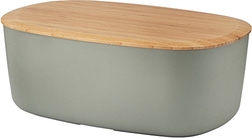 RIG-TIG by Stelton Z00038-3 Box-It Brotkasten, Melamin, Bambus, grau, 34,5 x 23,5 x 13,0 cm RIG-TIG by Stelton Z00038-3 Box-It Brotkasten, Melamin, Bambus, grau, 34,5 x 23,5 x 13,0 cm von RIG-TIG