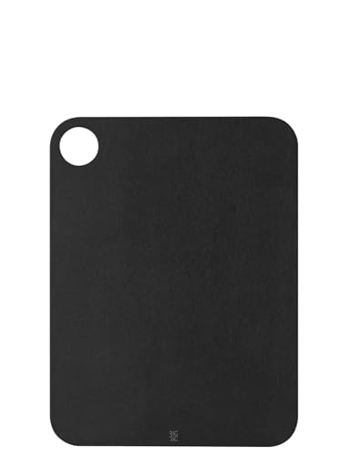 RIG‑TIG CUT‑IT Schneidebrett – Holzfaser aus amerikanischer Kiefer, spülmaschinenfest, frei von Mikroplastik, klingenfreundlich (Schwarz, 31 x 23,5 cm) von RIG-TIG