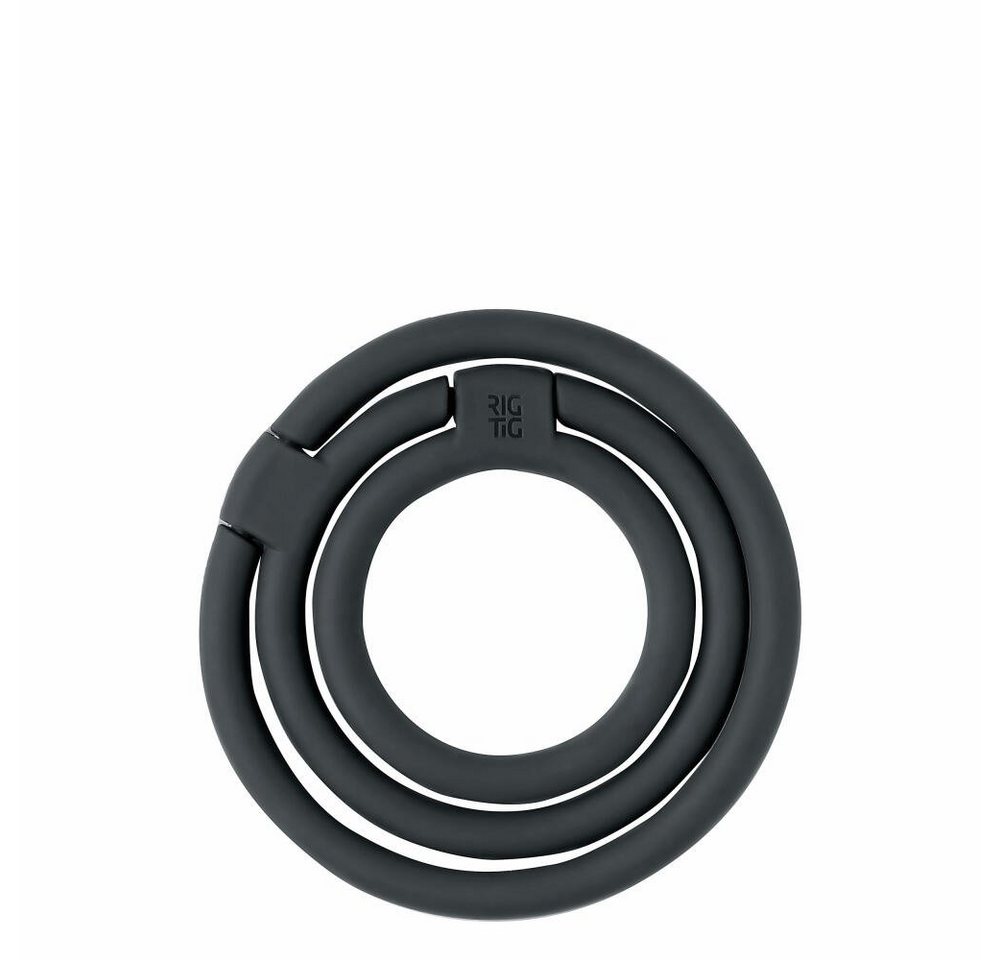 RIG-TIG Topfuntersetzer Circles Black, Ausklappbar von RIG-TIG