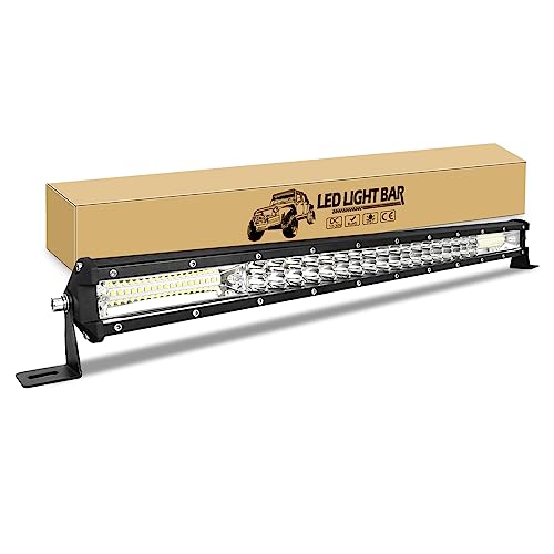 RIGIDON 24" 60cm 216W Led Arbeitsscheinwerfer Bar 12V 24V Spot Flut-Combo-Strahl LED Scheinwerfer Zusatzscheinwerfer Wasserdicht für SUV Offroad ATV Traktor LKW 4x4 Auto, 6000K Led Nebelscheinwerfer RIGIDON 24" 60cm 216W Led Arbeitsscheinwerfer Bar 12V 24V Spot Flut-Combo-Strahl LED Scheinwerfer Zusatzscheinwerfer Wasserdicht für SUV Offroad ATV Traktor LKW 4x4 Auto, 6000K Led Nebelscheinwerfer von RIGIDON