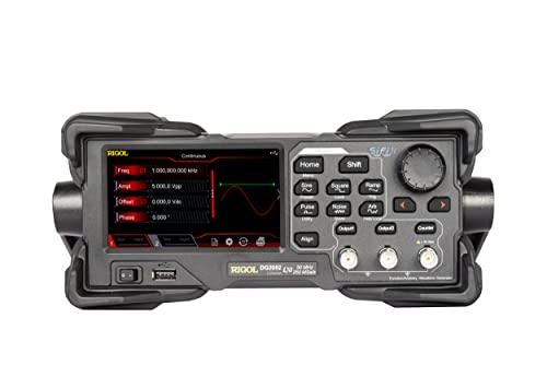 RIGOL DG2052 Funktions-/Arbitrary Waveform Generator, 50MHz maximale Ausgangsfrequenz, 250Msa/s Abtastrate, 16bits vertikale Auflösung, 2 Ausgangskanäle, 160 Arten von eingebauten Arbitrary Waveforms von RIGOL