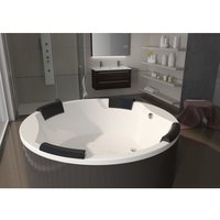 Colorado Badewanne, rund, Einbau, 2-Sitzer, 180x53cm, 440 - Riho Colorado Badewanne, rund, Einbau, 2-Sitzer, 180x53cm, 440 - Riho von RIHO