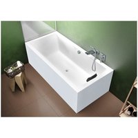 Lugo Rechteck-Badewanne, Version links, PlugPlay-Variante, - Riho von RIHO