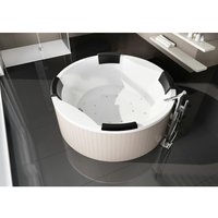 RIHO Colorado Badewanne, rund, mit Air-System, 2-Sitzer, von RIHO