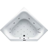 Riho - Austin Eck-Badewanne, mit Bliss-System, 2-Sitzer, von RIHO
