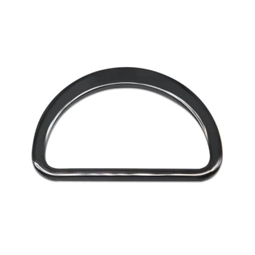RIJPEX 20 Teile/los 15mm/20mm/25mm/30mm/40mm Silber schwarz Bronze Gold typ D Ring Verbindung Legierung Metall Schuhe Taschen Schnallen DIY Zubehör-20mm-schwarz 702 von RIJPEX