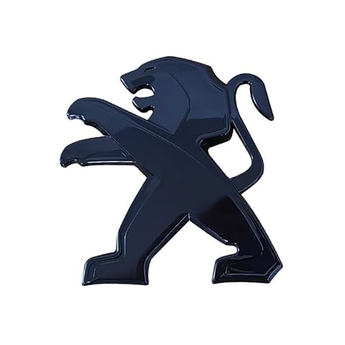 RIKCAT Auto Logo Emblem Badge für Peugeot 807 2002-2008, Frontklappe Kofferraum Heckklappen Logo Aufkleber Abzeichen-Zubehör Dekoratives ABS Auto Styling,M-Black RIKCAT Auto Logo Emblem Badge für Peugeot 807 2002-2008, Frontklappe Kofferraum Heckklappen Logo Aufkleber Abzeichen-Zubehör Dekoratives ABS Auto Styling,M-Black von RIKCAT