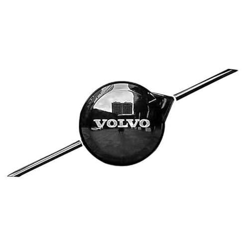 RIKCAT Auto Logo Emblem Badge für Volvo V90 2021-2024, Frontklappe Kofferraum Heckklappen Logo Aufkleber Abzeichen-Zubehör Dekoratives ABS Kompatibilität Auto Styling,G von RIKCAT