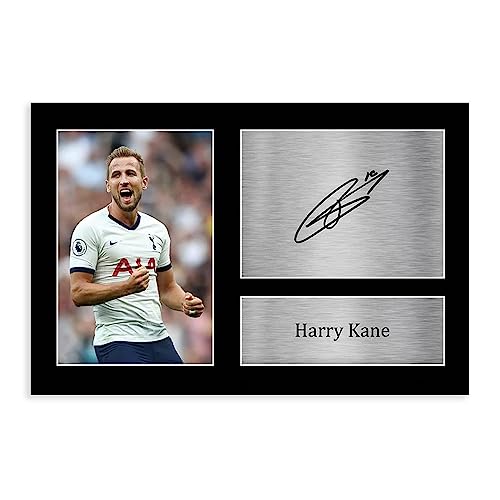 RIKCAT Harry Kane Poster Leinwand Poster Wandkunst Dekor Druck Bild Gemälde für Wohnzimmer Schlafzimmer Dekoration ungerahmt 30 x 45 cm von RIKCAT