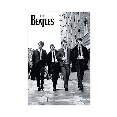 RIKCAT The Beatles Leinwand-Poster, Schlafzimmer, Dekoration, Sport, Landschaft, Büro, Raumdekoration, Geschenk, ungerahmt, 30 x 45 cm von RIKCAT